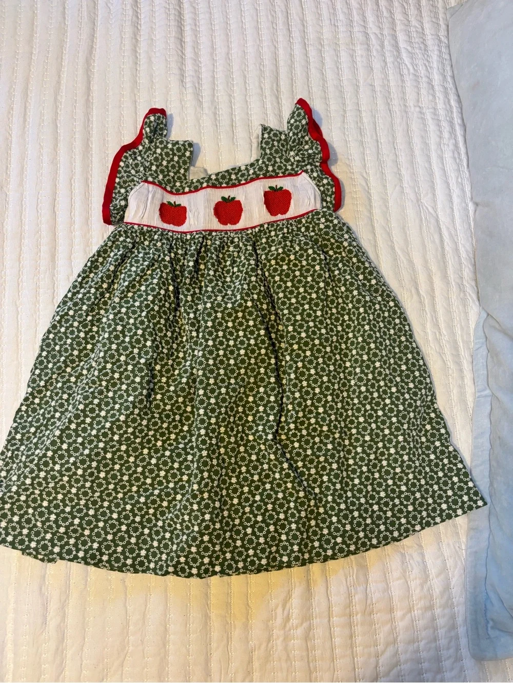Smockingbird Apple Smocked dress 5